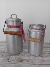 Alte milchkanne alu shabby - milchkanne,