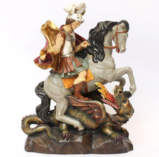 Heiliger Georg Drache Skulptur