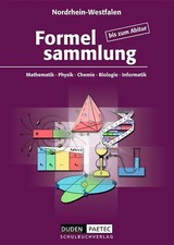 Formelsammlung bis zum Abitur