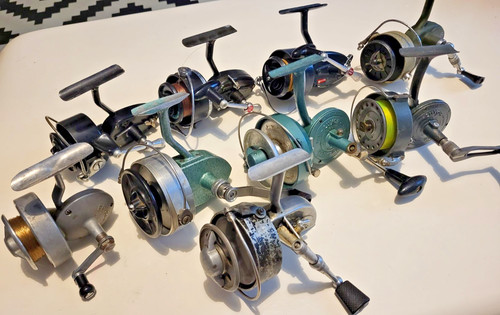 Rare fishing reels lot