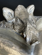 Antikes Tintenfass WMF Zinn