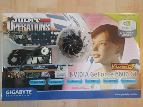 Gigabyte geforce 6600 128mb - 6600, gt