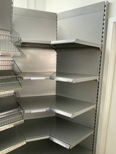 Tegometall Innenecke Wandregal Eckregal Ladenregal 2x 45° Ecke