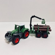 SIKU - 1645 Fendt Traktor mit Forstanhänger - 1:87 - GUT   #3828