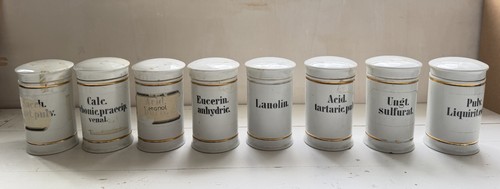 Porzellan apothekergefäße - apothekergefäße, m