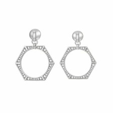 Joop Damen Ohrringe Silber Zirkonia EDGED JPER90351A000