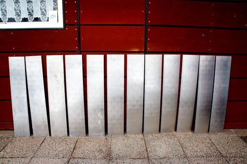 16x aluminium strukturblech - aluminium,