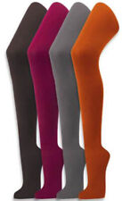 Thermo Strumpfhosen einfarbig  warme modische Damenthermostrumpfhose neu