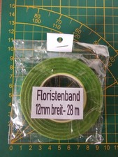 Floristenband 28m farngrün - floristenband,,