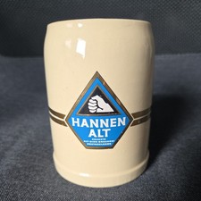 Hannen Alt Bier Krug 0,25 L Brauerei Hannen Bierkrug 