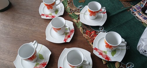 Kaffeetasse set van - 6, x