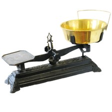 Historische Bäckerwaage