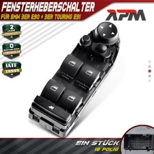 Fensterheber Schalter Fahrerseite Vorne Links für BMW 3er E90 E91 61319217333