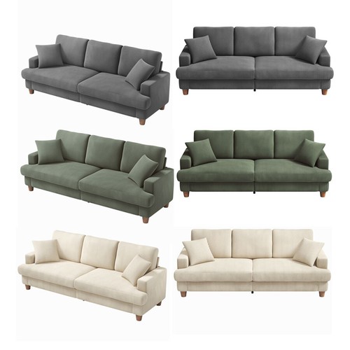 Sitzer cord sofa - cord, polstersofa