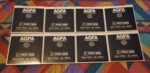 Tonbänder agfa per 368 - 8, ·