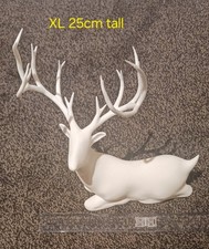 2x große Weihnachten Hirsch