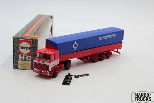 Herpa scania 142m sattelzug - herpa,