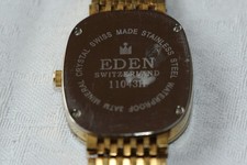 Herrenuhr von Eden Goldfarben