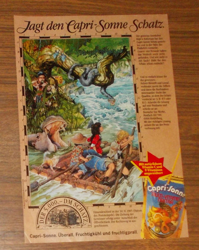 Seltene werbung capri sonne - seltene, capri-sonne
