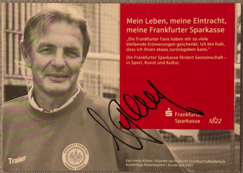 Autogramm eintracht - autogramm,