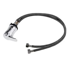 Mischbatterie aus verchromtem