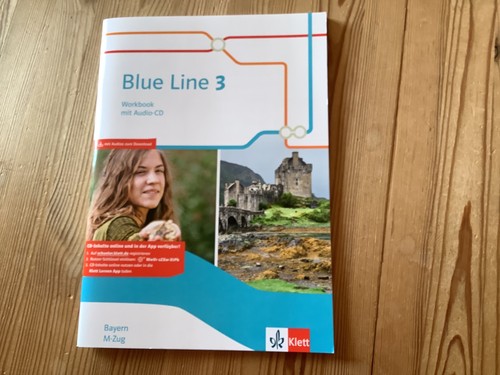 Blue line schüler workbook - blue,