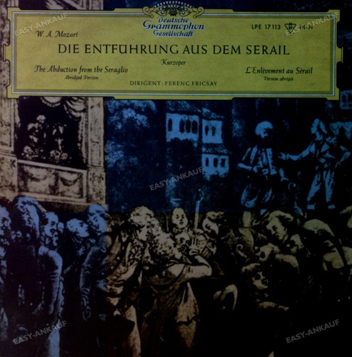 Mozart fricsay die - w.a.,