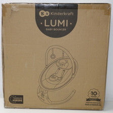 Kinderkraft baby rocker LUMI wooden Schaukelstühle, Unisex Kinder, mehrfarbig