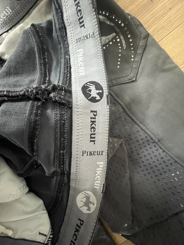 Pikeur damen reithose grau mit - grau,