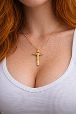 Halskette Kreuz Herren/Damen