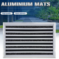 Fußmatte Rips mit Alu Rahmen