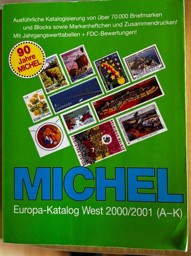 Michel europa katalog west - michel,