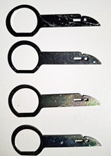 @4x Auto Radio Ausbau - Schlüssel - VW, Audi, Seat, Skoda, Ford, Mercedes Navi !