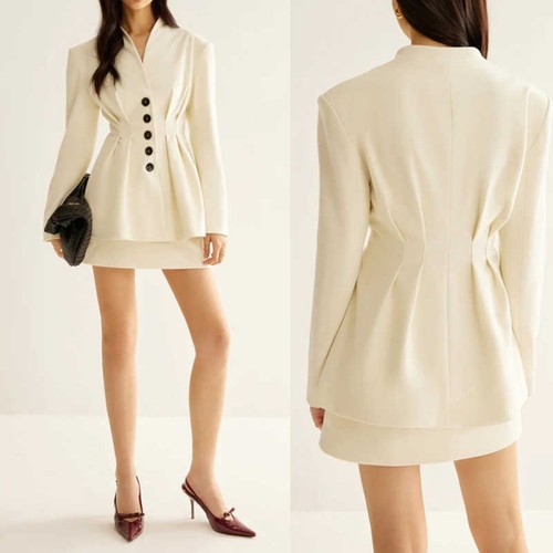 Taillierter mini blazer - mini-blazer, damen