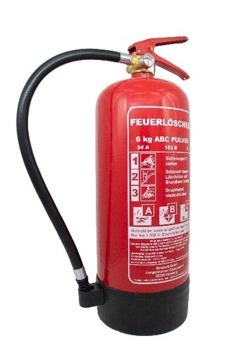 6kg feuerlöscher abc - 6kg, feuerlöscher,