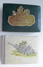 2 Fotoalben der Wehrmacht für 46-48  Einsteckbilder in 9 x 7 cm