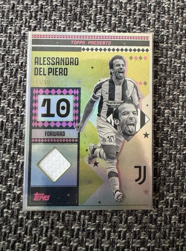 Topps alessandro del - alessandro, piero