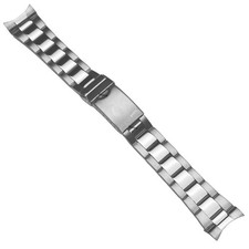 Rolex Oyster kompatibles Armband - gebogene Spitzen für Herren 18mm 20mm 22mm