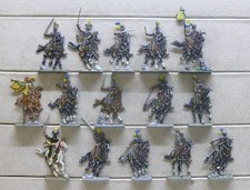 15 Zinnfiguren Panzerreiter Kavallerie Droste 30jähriger 30mm Luxusbemalung