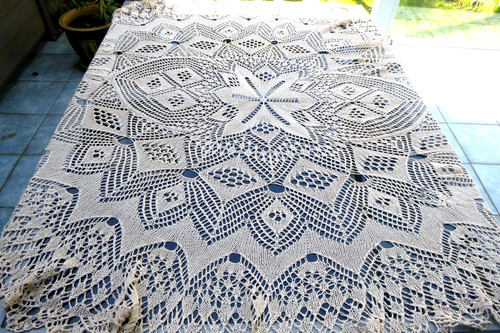 Tischdecke handarbeit - tischdecke,