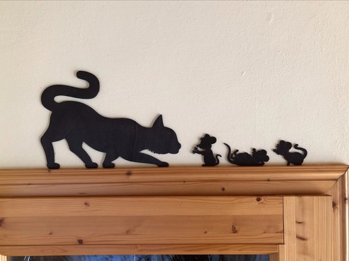 Katze maus kantenhocker - kantenhocker,