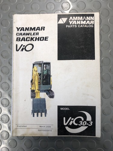 Yanmar teilekatalog vio30 - yanmar, vio30-3