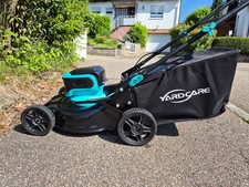 Akku Rasenmäher mit bürstenlosen Motor von YARDCARE + 2 Akkus
