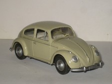 VW Käfer Wiking 1:40 hellgelbgrau Werbemodell panamabeige