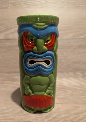 Keramik tiki becher totem - keramik,