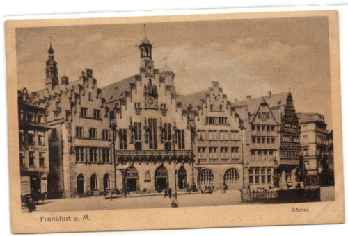 Ansichtskarte frankfurt main - ansichtskarte, frankfurt/main