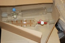 2x Scheidetrichter zylindrisch