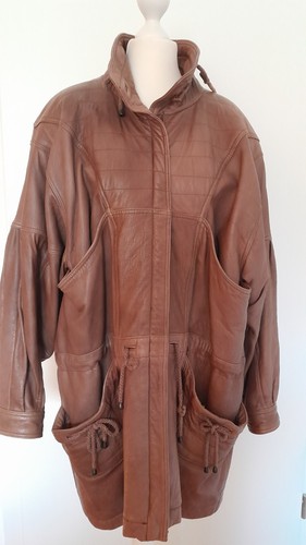 Echt leder winter kurzmantel - echt,