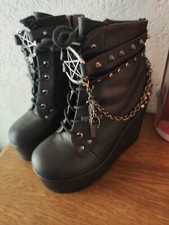 Demonia Stiefeletten Größe