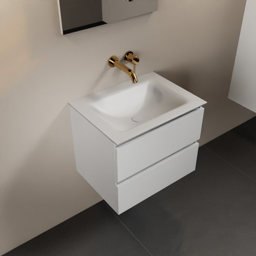 Corian waschtisch set weiß - waschtisch,